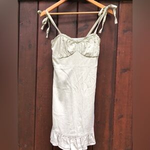 Light greengrey Hollister Dress Size small